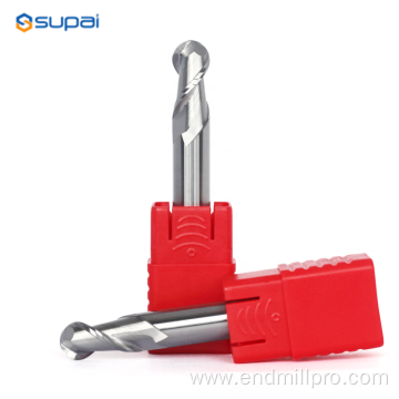 Solid Carbide Ball Nose End Mill for Aluminium